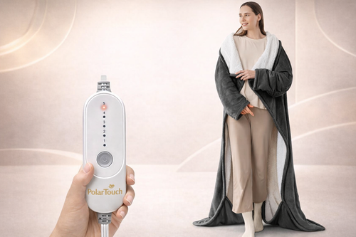 PolarTouch™ – ogrzewany szlafrok z komfortowym ciepłem
