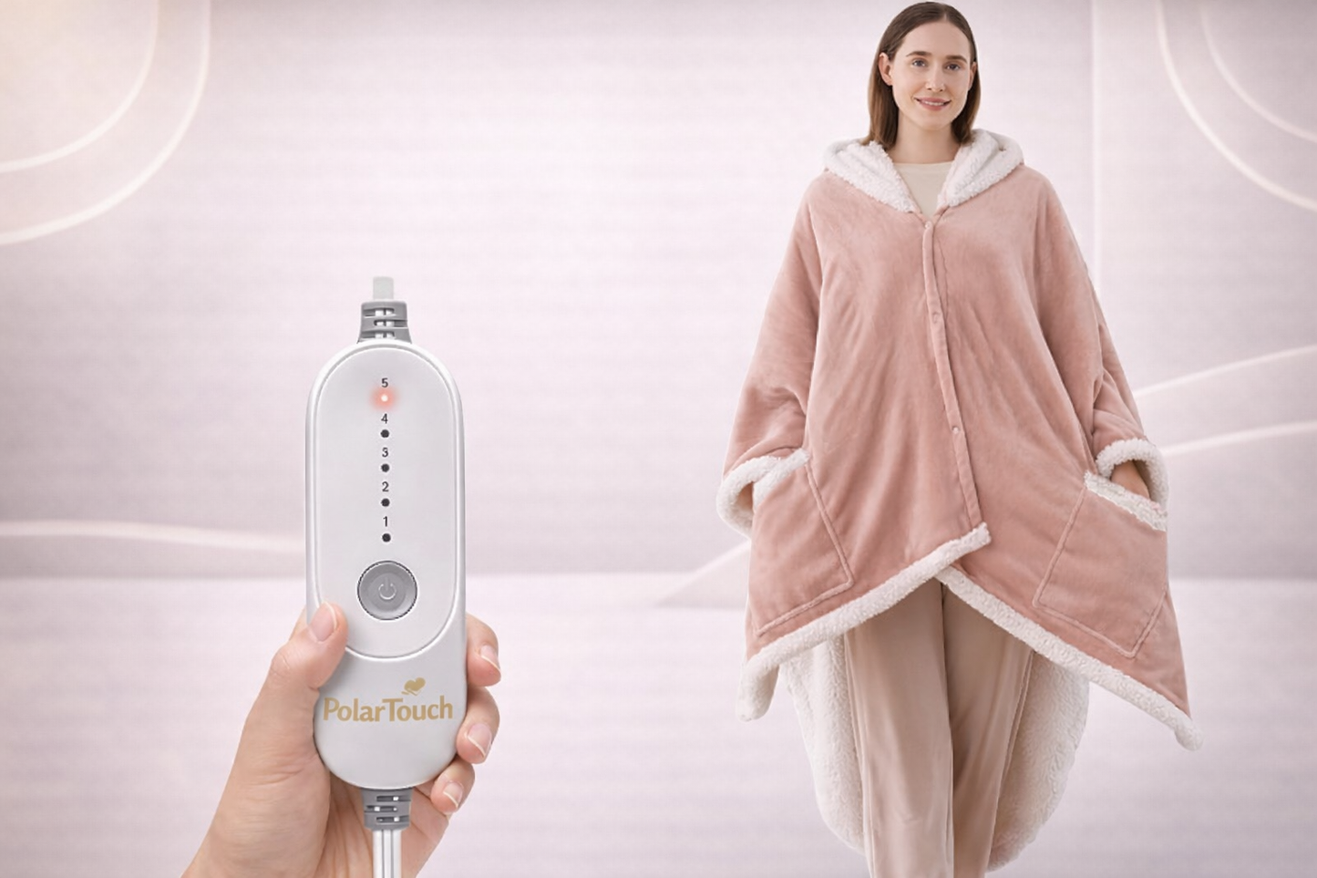 PolarTouch™ – ogrzewany szlafrok z komfortowym ciepłem